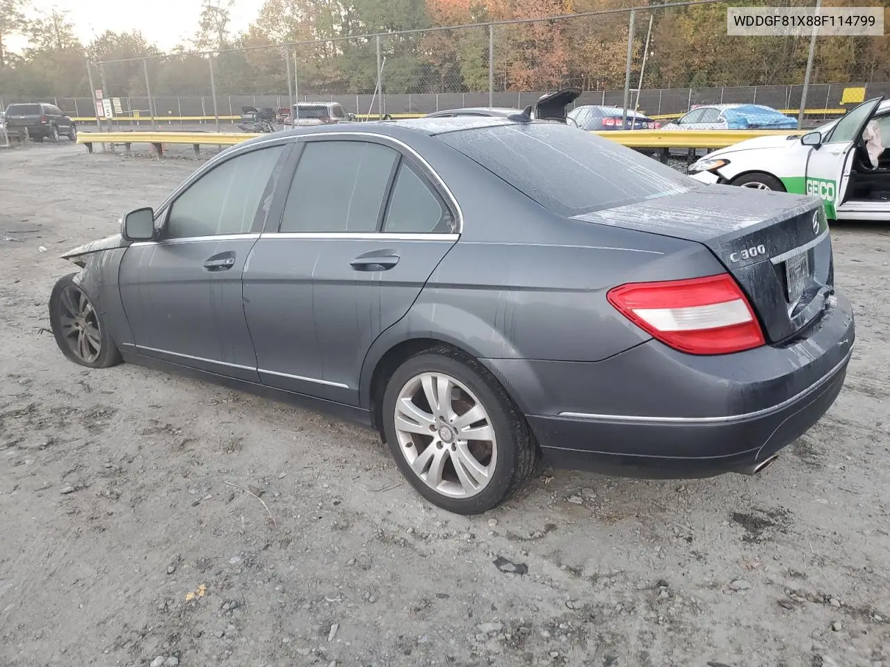 WDDGF81X88F114799 2008 Mercedes-Benz C 300 4Matic