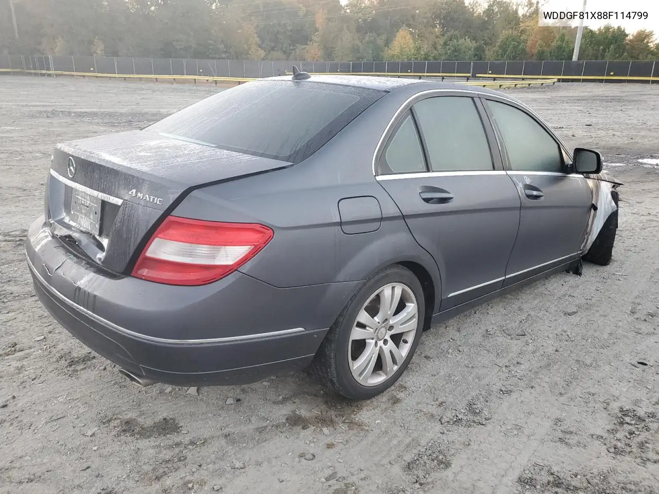 WDDGF81X88F114799 2008 Mercedes-Benz C 300 4Matic