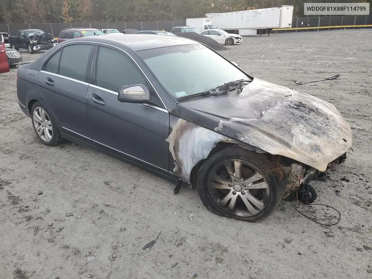 WDDGF81X88F114799 2008 Mercedes-Benz C 300 4Matic