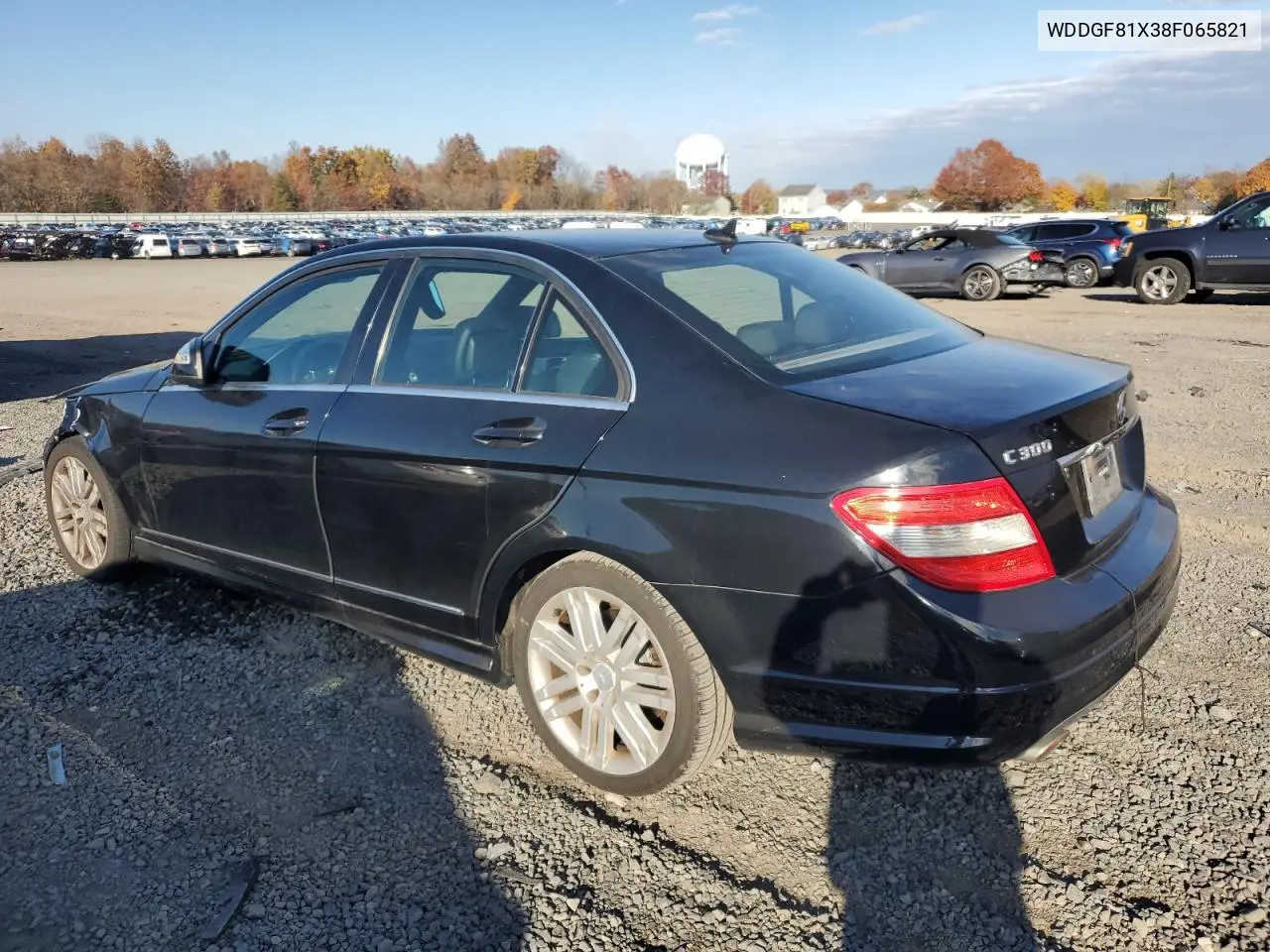 WDDGF81X38F065821 2008 Mercedes-Benz C 300 4Matic