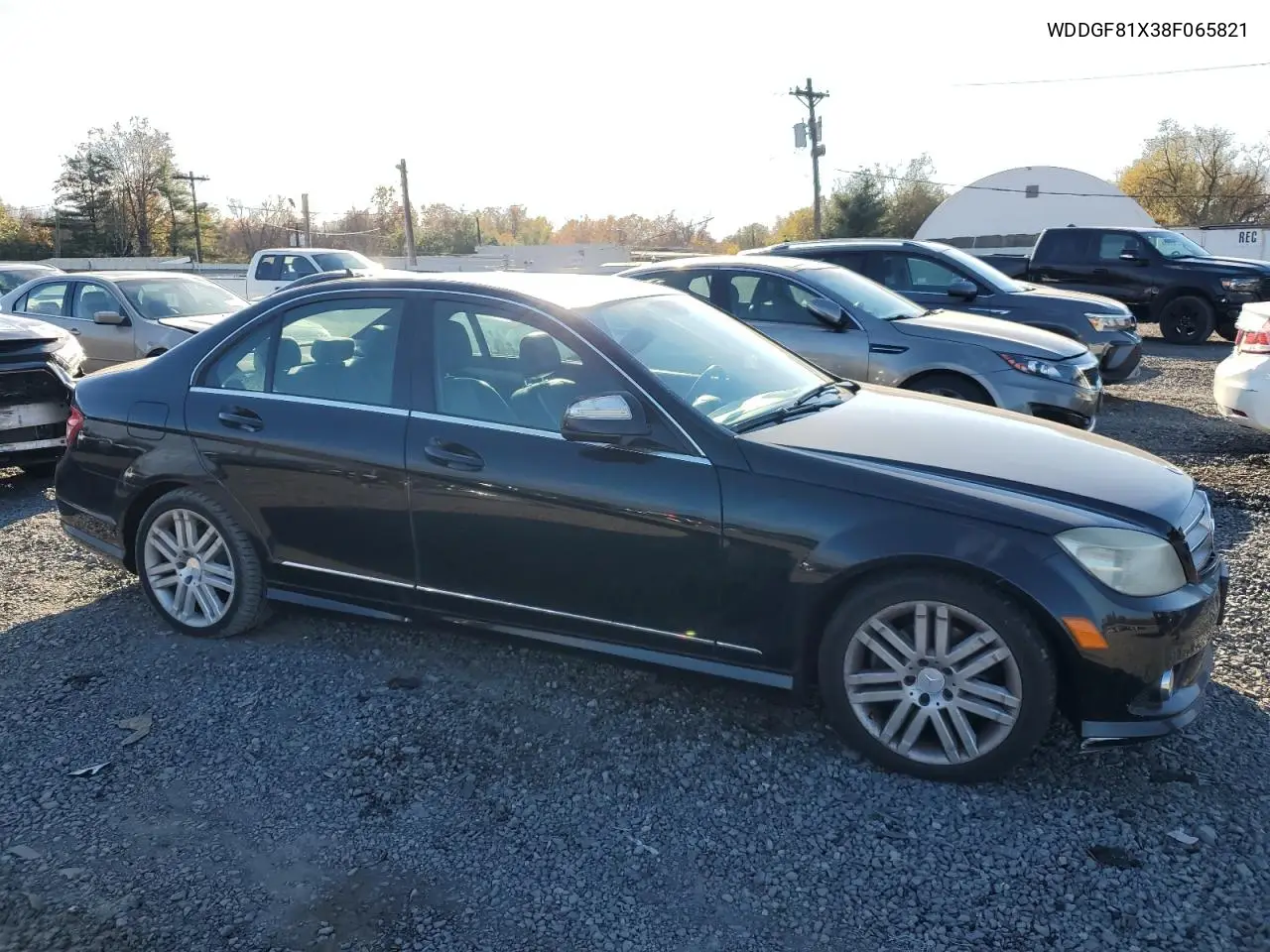 WDDGF81X38F065821 2008 Mercedes-Benz C 300 4Matic