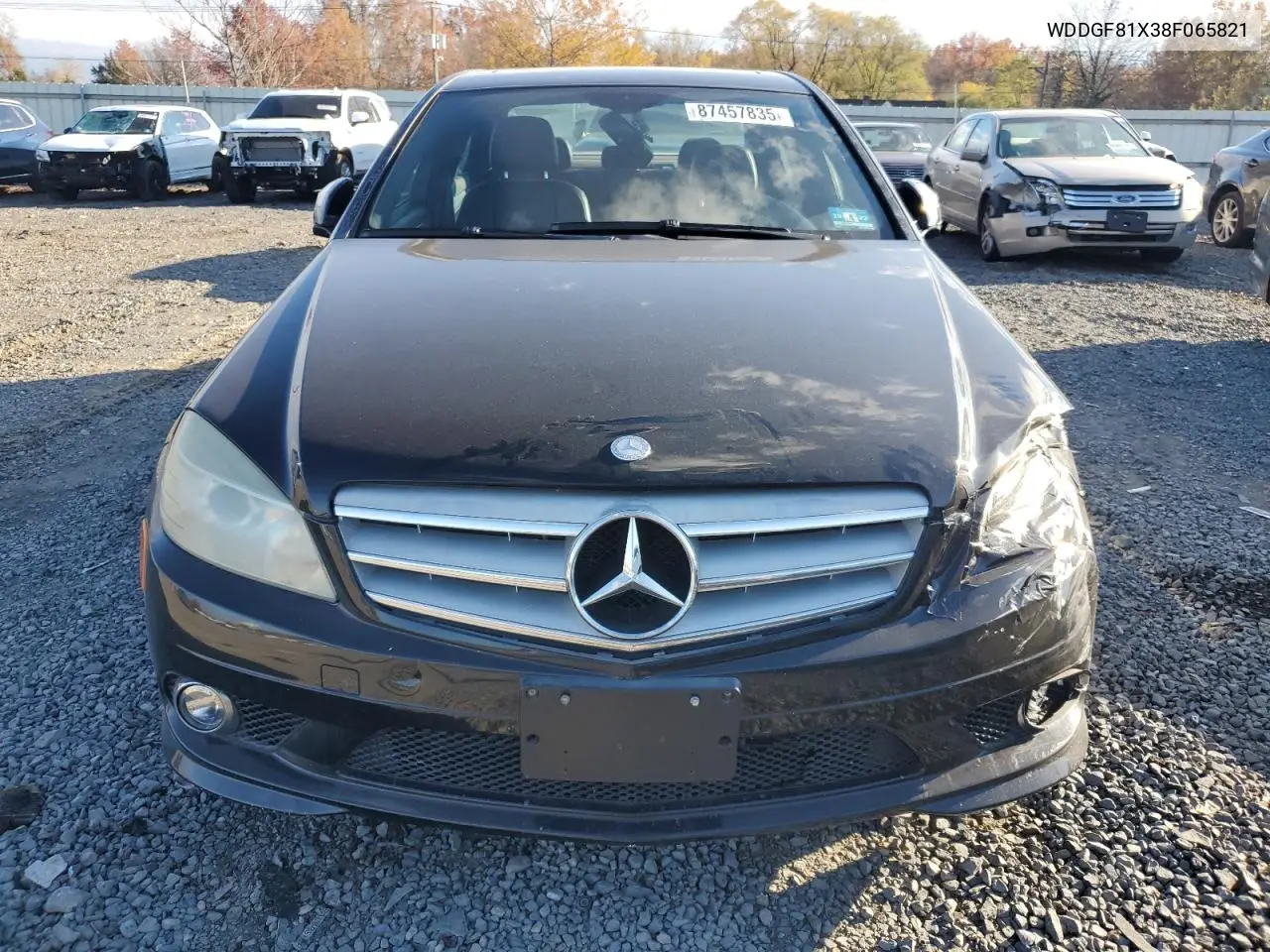 WDDGF81X38F065821 2008 Mercedes-Benz C 300 4Matic