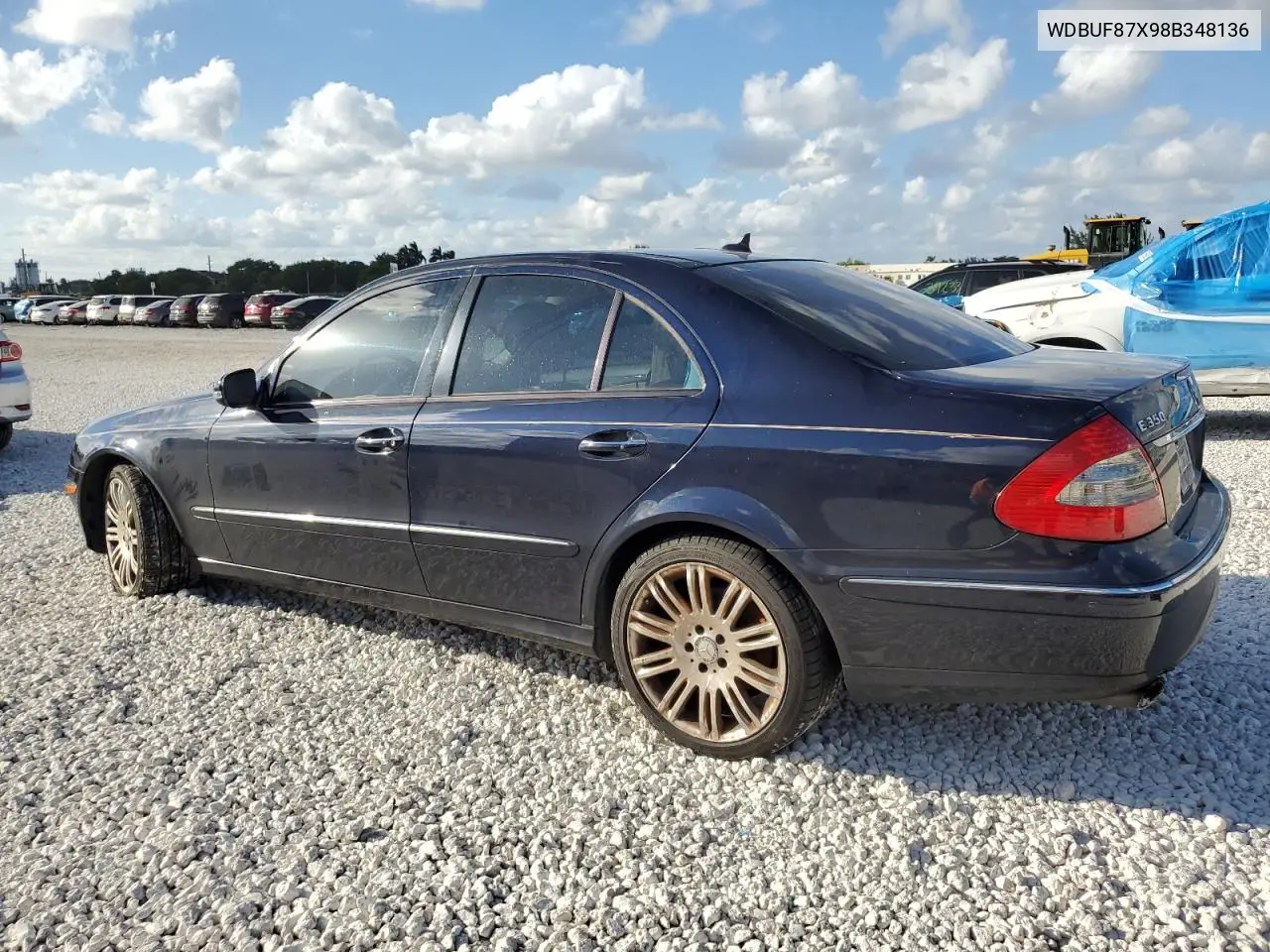 WDBUF87X98B348136 2008 Mercedes-Benz E 350 4Matic