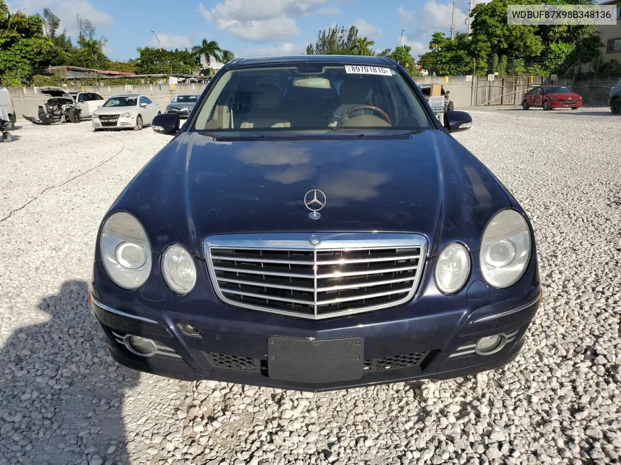 WDBUF87X98B348136 2008 Mercedes-Benz E 350 4Matic