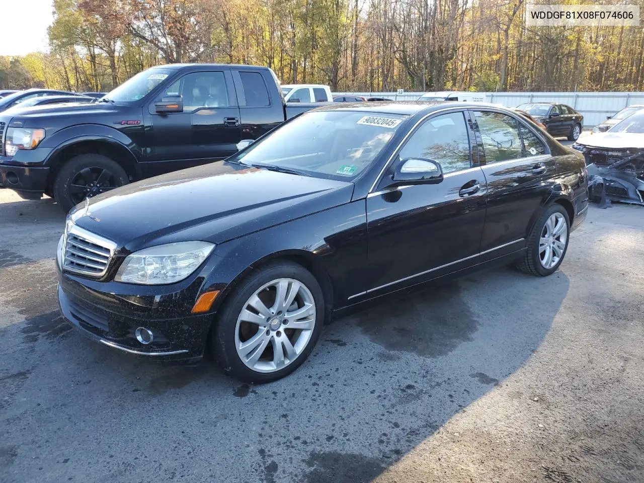 WDDGF81X08F074606 2008 Mercedes-Benz C 300 4Matic