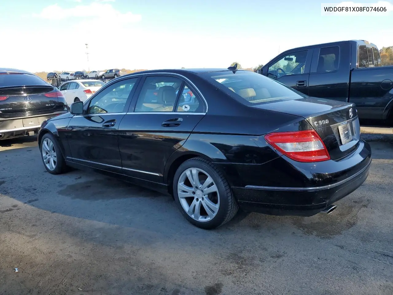 WDDGF81X08F074606 2008 Mercedes-Benz C 300 4Matic