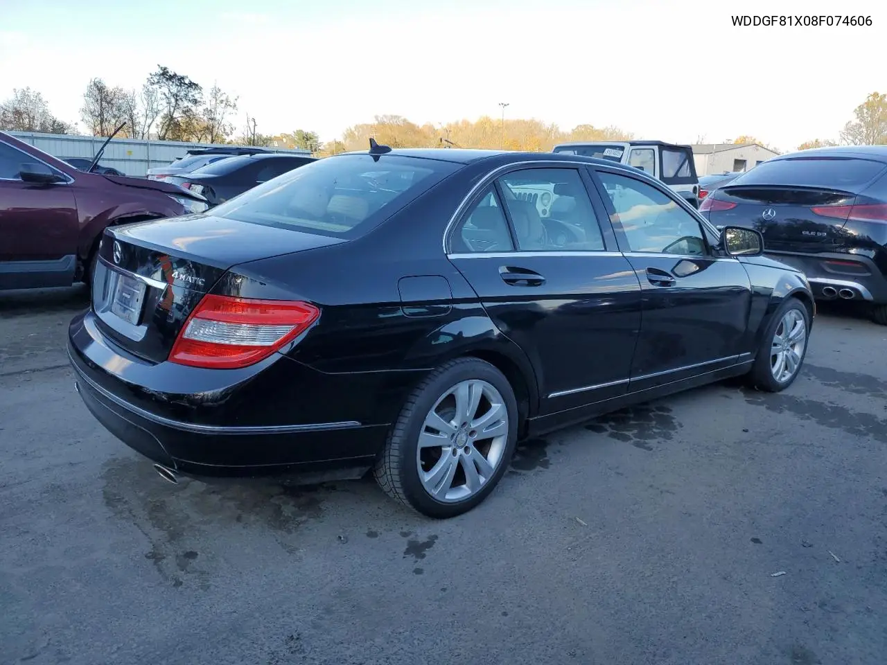 WDDGF81X08F074606 2008 Mercedes-Benz C 300 4Matic