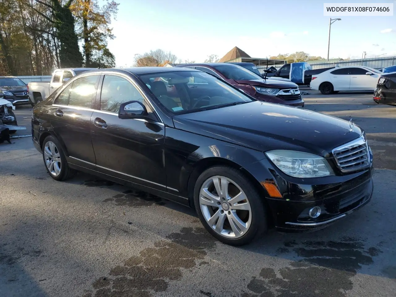 WDDGF81X08F074606 2008 Mercedes-Benz C 300 4Matic