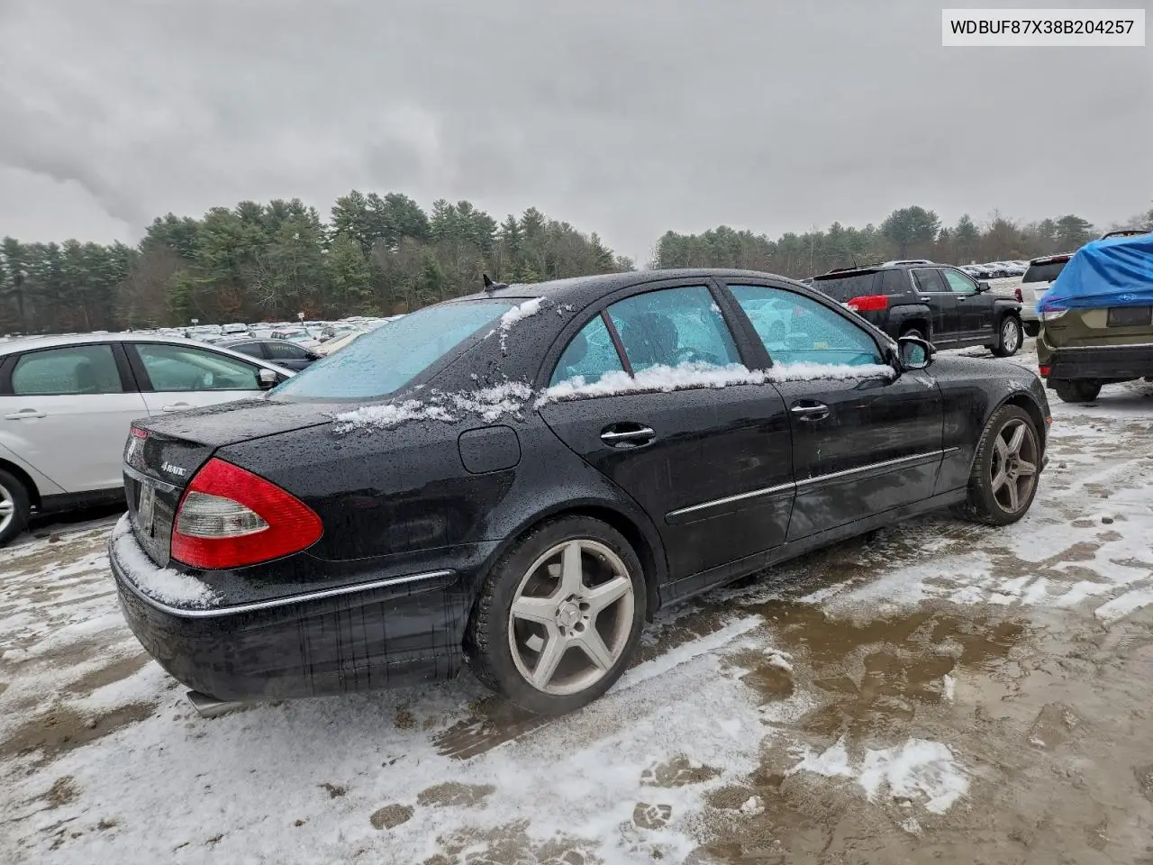 WDBUF87X38B204257 2008 Mercedes-Benz E 350 4Matic