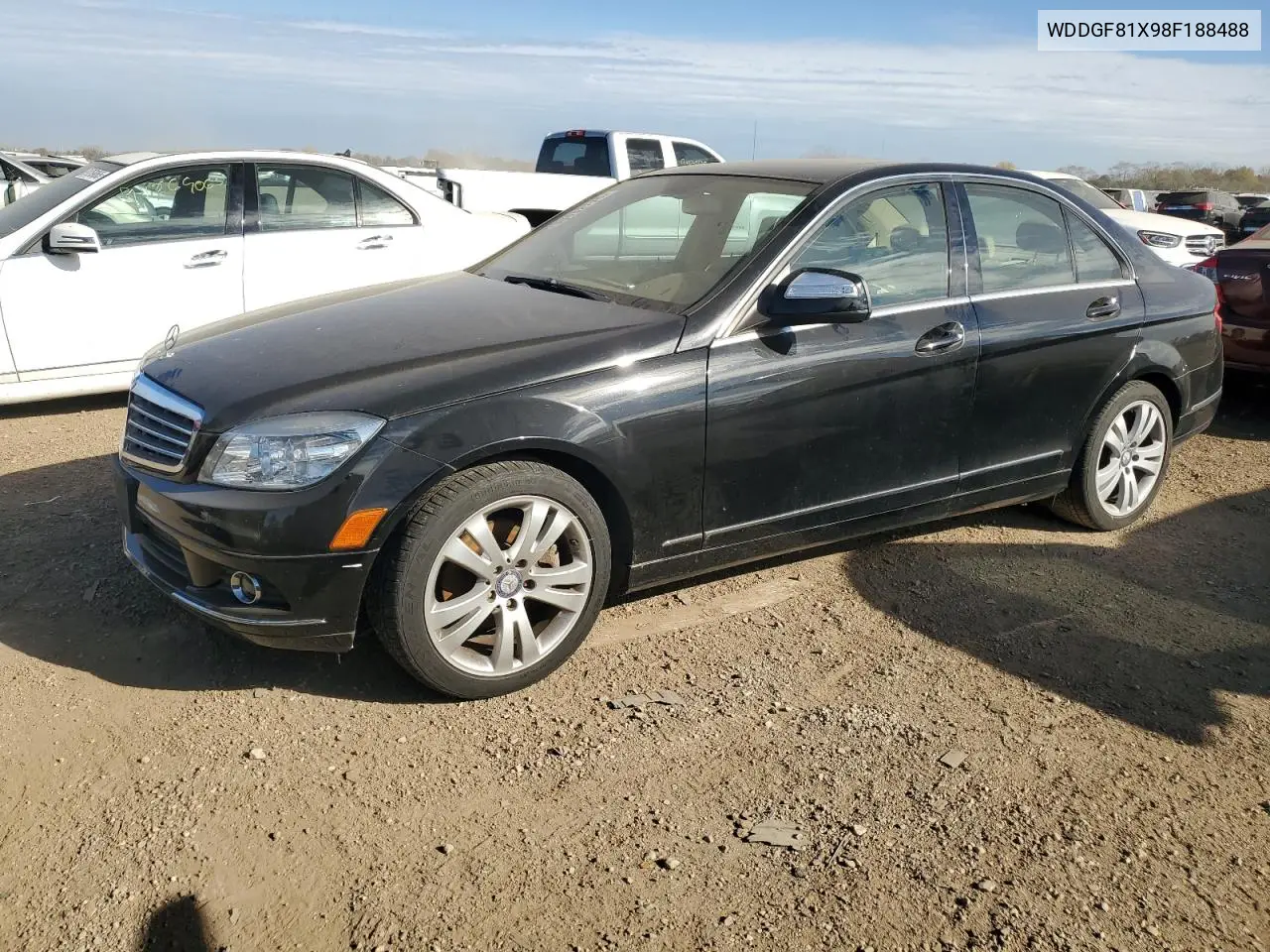WDDGF81X98F188488 2008 Mercedes-Benz C 300 4Matic