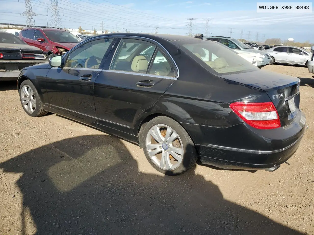 WDDGF81X98F188488 2008 Mercedes-Benz C 300 4Matic