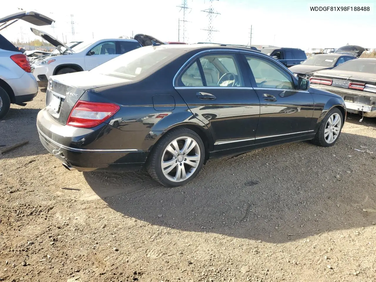 WDDGF81X98F188488 2008 Mercedes-Benz C 300 4Matic