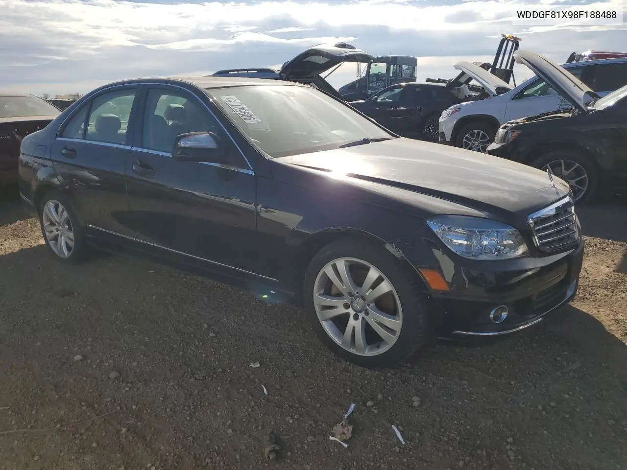 WDDGF81X98F188488 2008 Mercedes-Benz C 300 4Matic