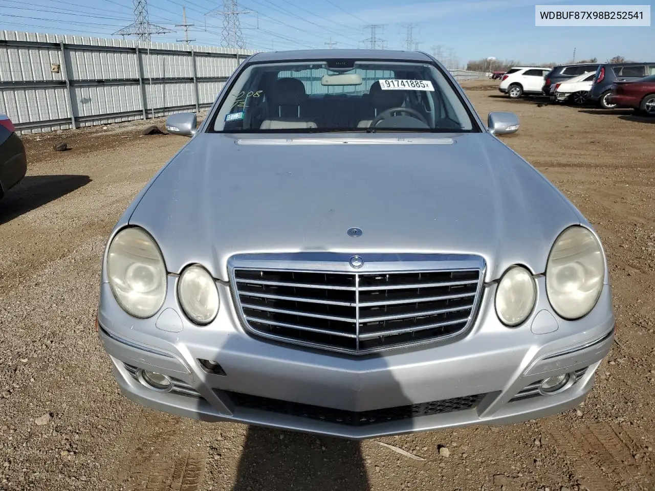 WDBUF87X98B252541 2008 Mercedes-Benz E 350 4Matic
