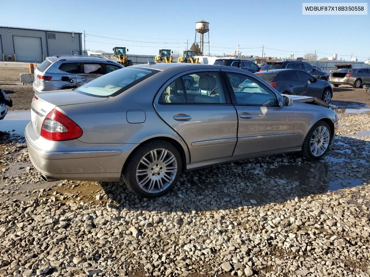 WDBUF87X18B350558 2008 Mercedes-Benz E 350 4Matic