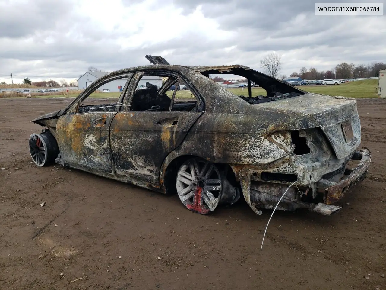 WDDGF81X68F066784 2008 Mercedes-Benz C 300 4Matic