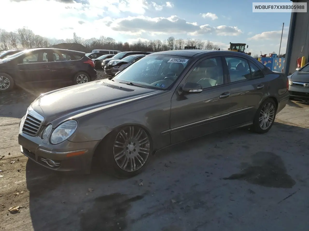 WDBUF87XX8B305988 2008 Mercedes-Benz E 350 4Matic