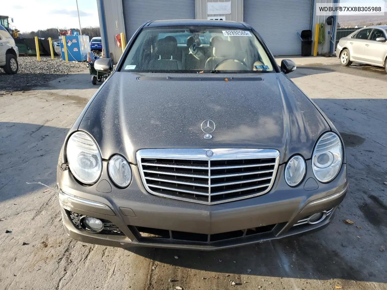 WDBUF87XX8B305988 2008 Mercedes-Benz E 350 4Matic