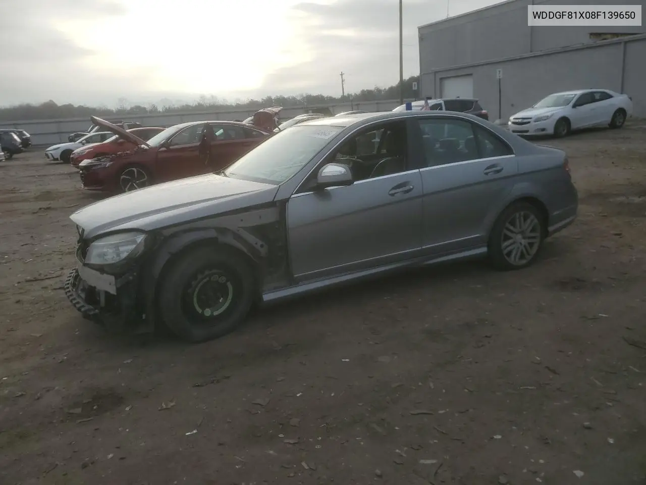 WDDGF81X08F139650 2008 Mercedes-Benz C 300 4Matic
