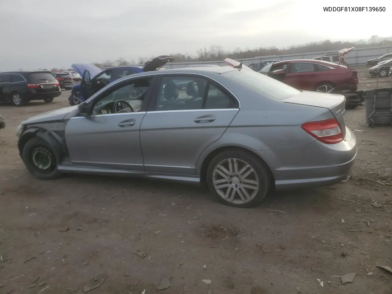 WDDGF81X08F139650 2008 Mercedes-Benz C 300 4Matic