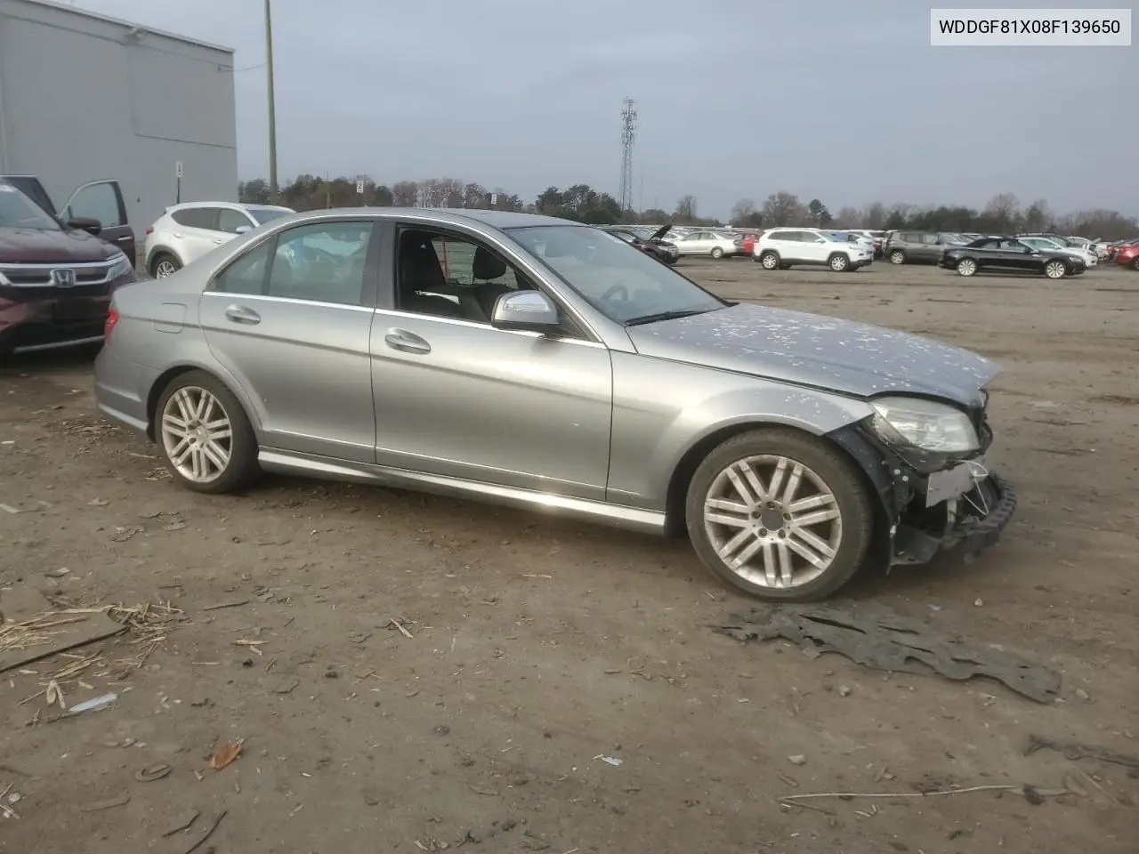 WDDGF81X08F139650 2008 Mercedes-Benz C 300 4Matic