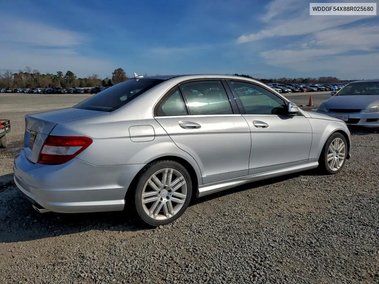 WDDGF54X88R025680 2008 Mercedes-Benz C 300