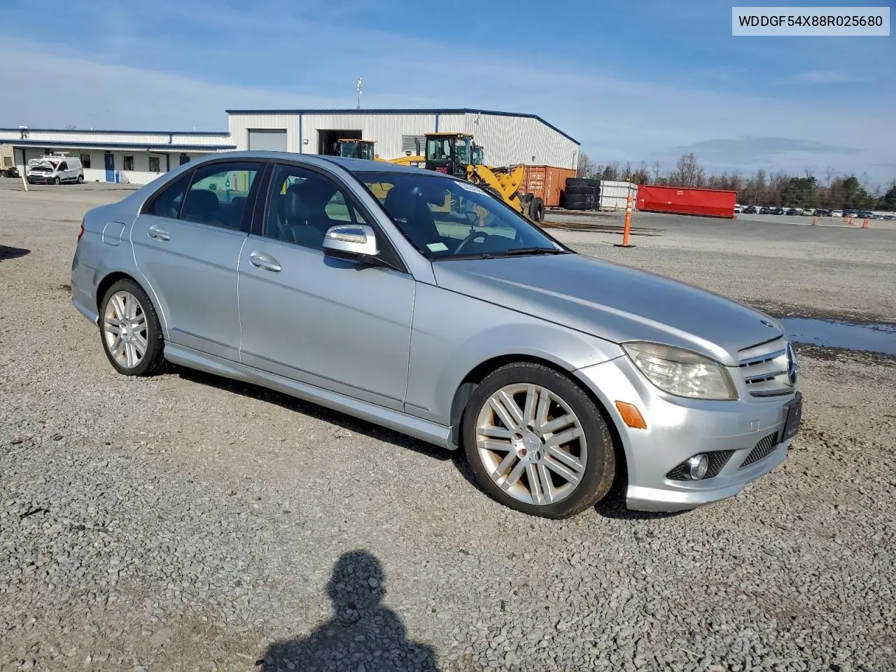 WDDGF54X88R025680 2008 Mercedes-Benz C 300