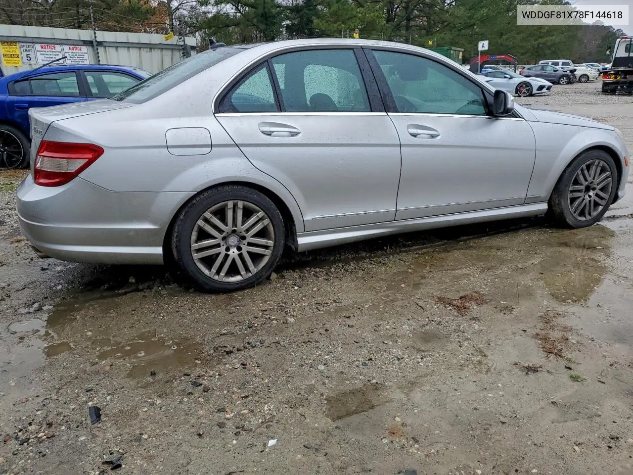 WDDGF81X78F144618 2008 Mercedes-Benz C 300 4Matic