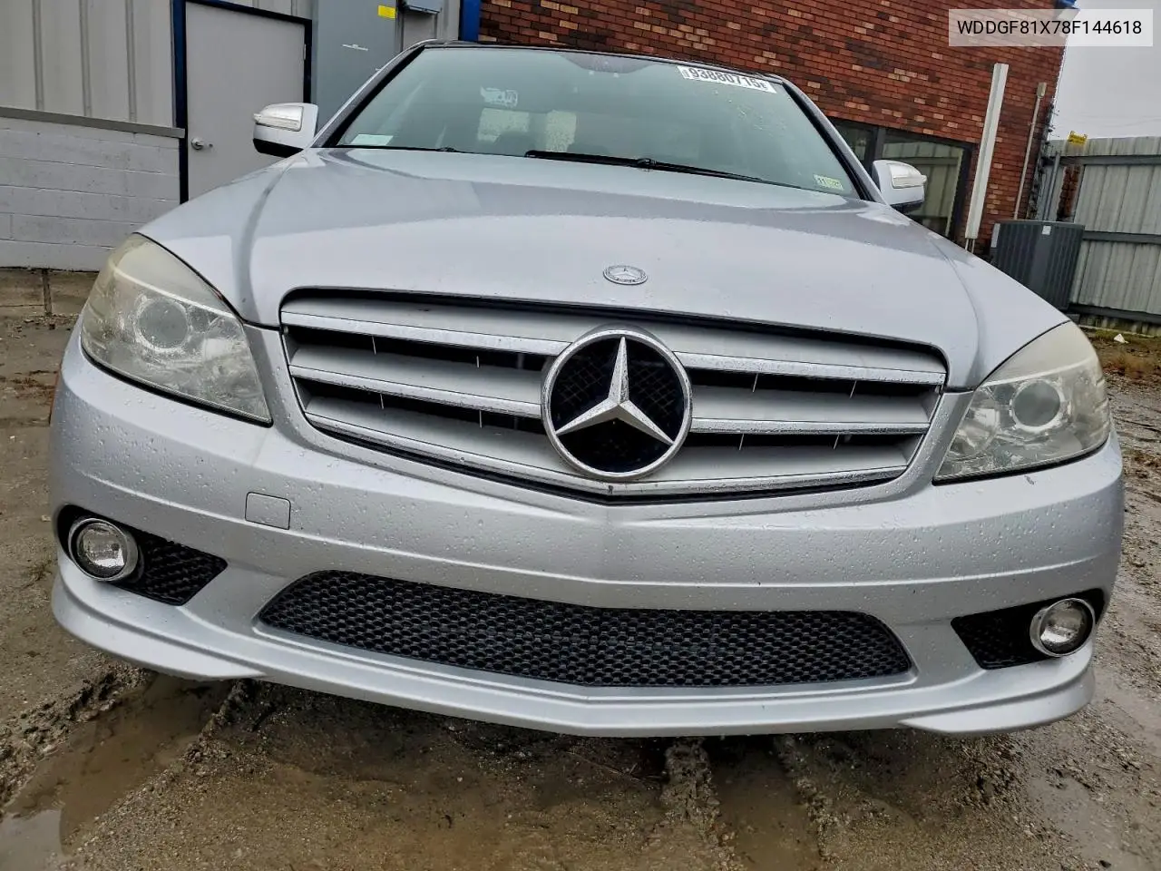 WDDGF81X78F144618 2008 Mercedes-Benz C 300 4Matic