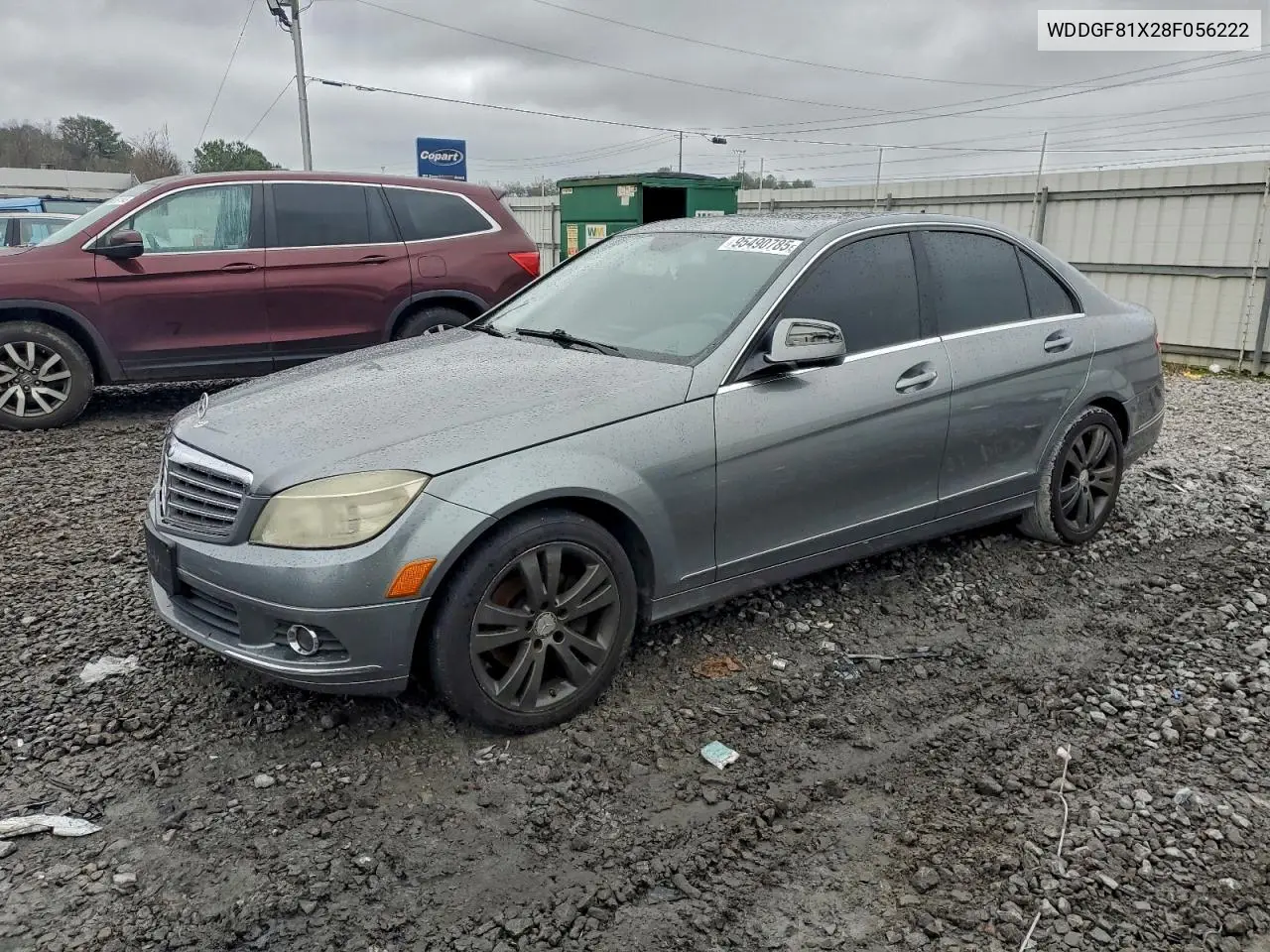 WDDGF81X28F056222 2008 Mercedes-Benz C 300 4Matic