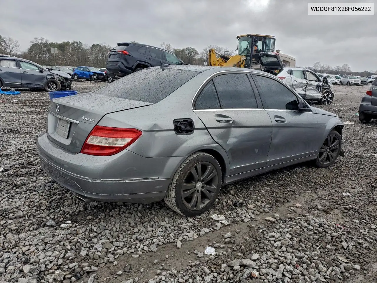 WDDGF81X28F056222 2008 Mercedes-Benz C 300 4Matic