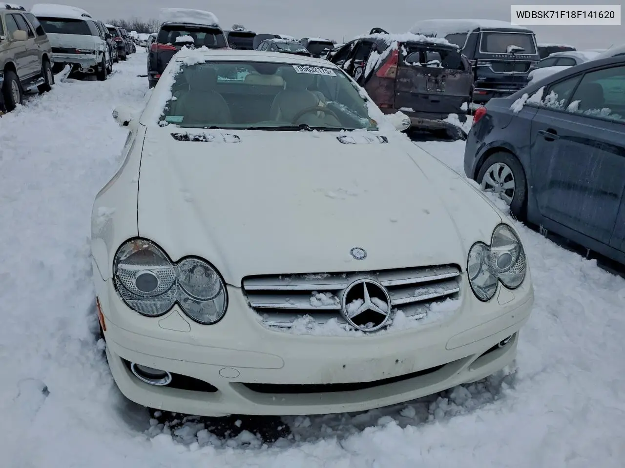 WDBSK71F18F141620 2008 Mercedes-Benz Sl 550