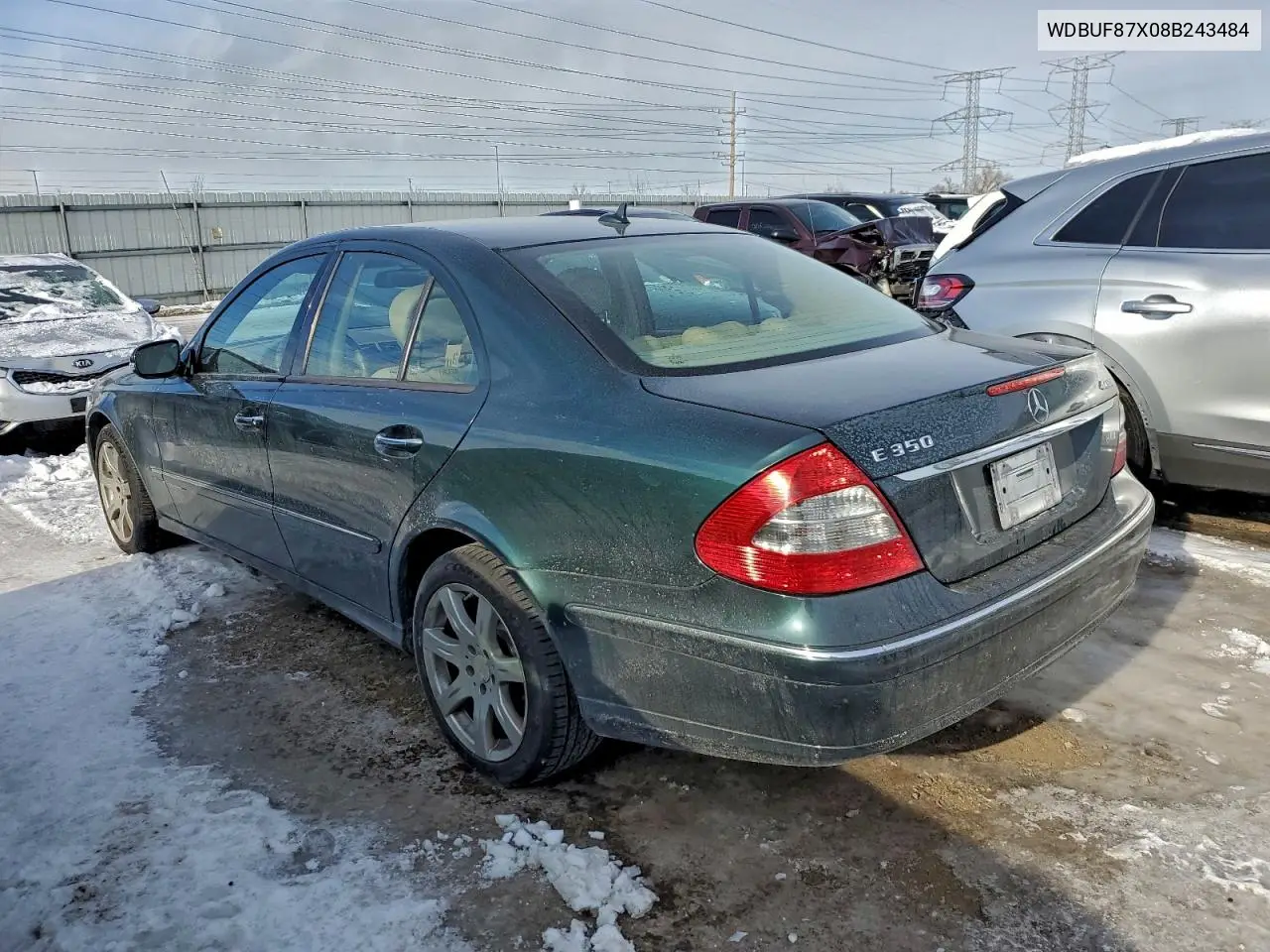 WDBUF87X08B243484 2008 Mercedes-Benz E 350 4Matic