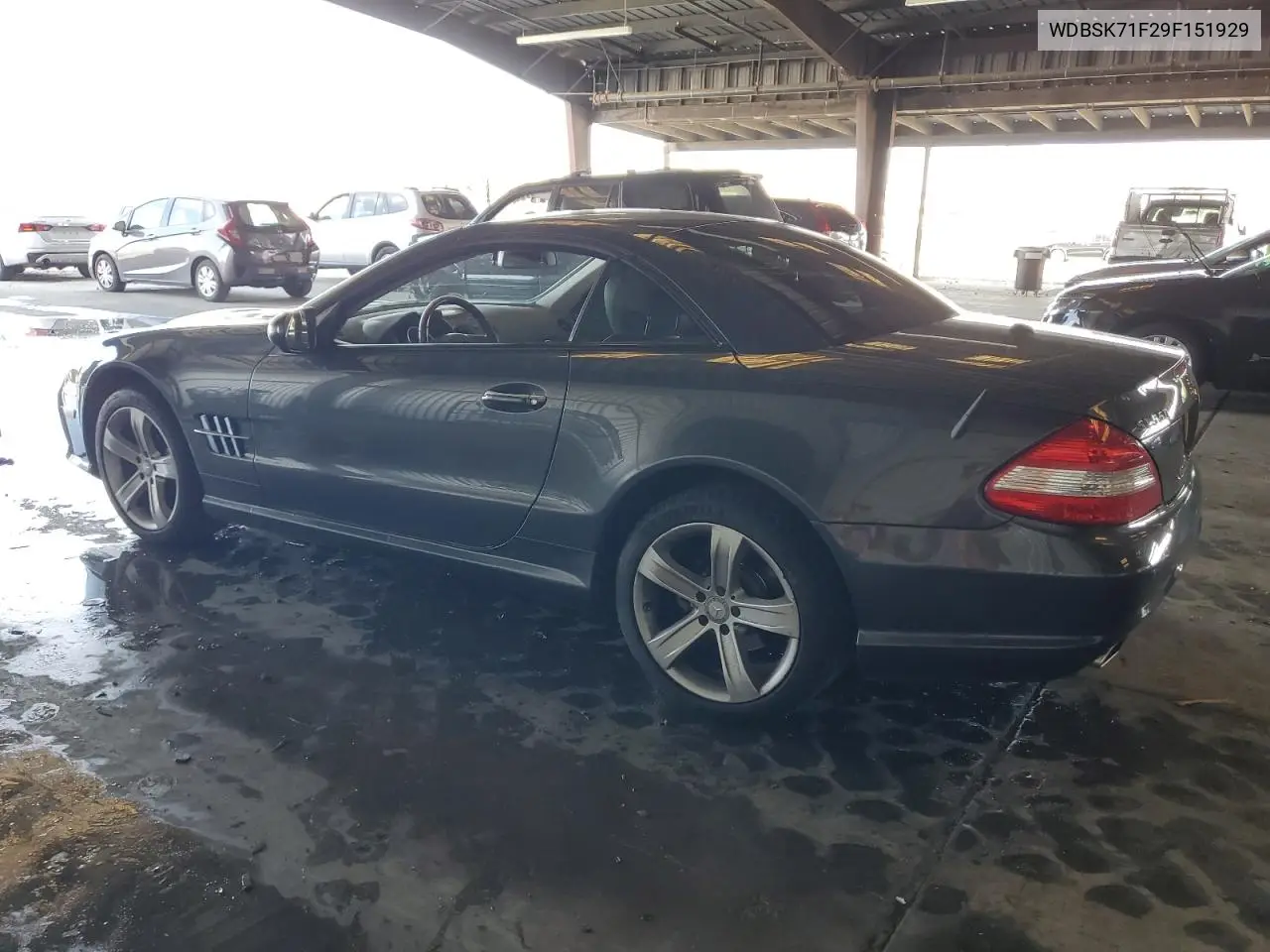 WDBSK71F29F151929 2009 Mercedes-Benz Sl 550