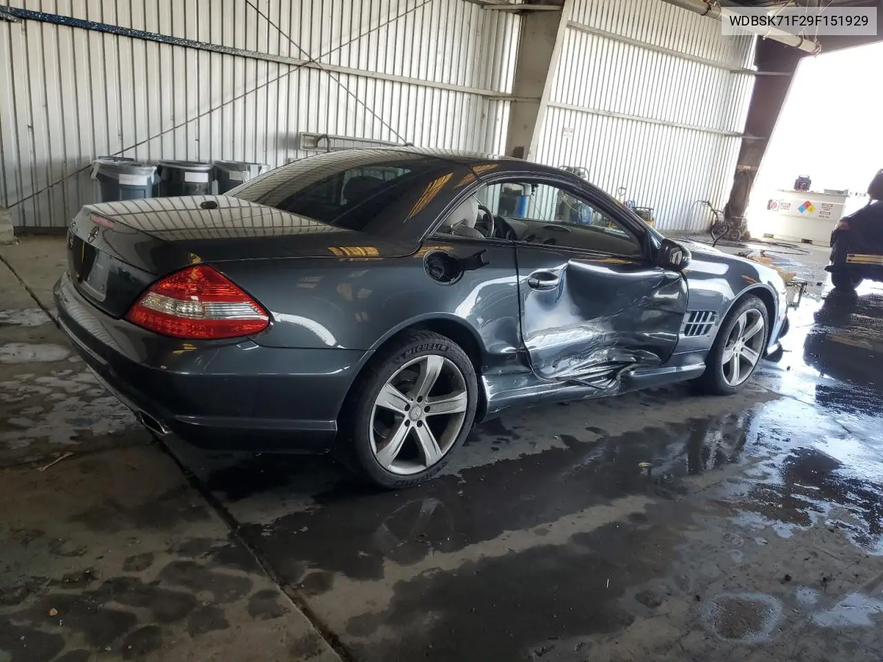 WDBSK71F29F151929 2009 Mercedes-Benz Sl 550