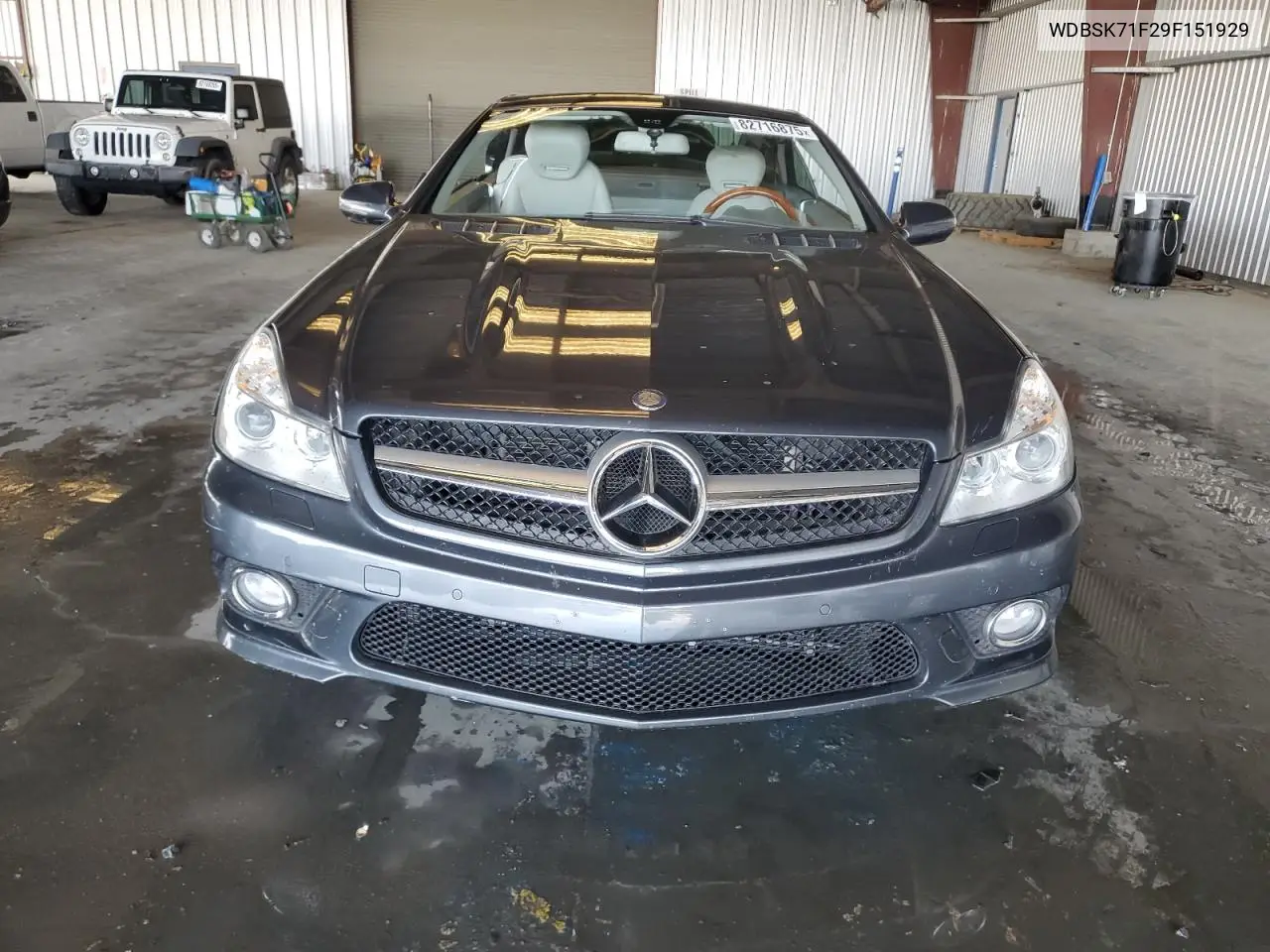 WDBSK71F29F151929 2009 Mercedes-Benz Sl 550