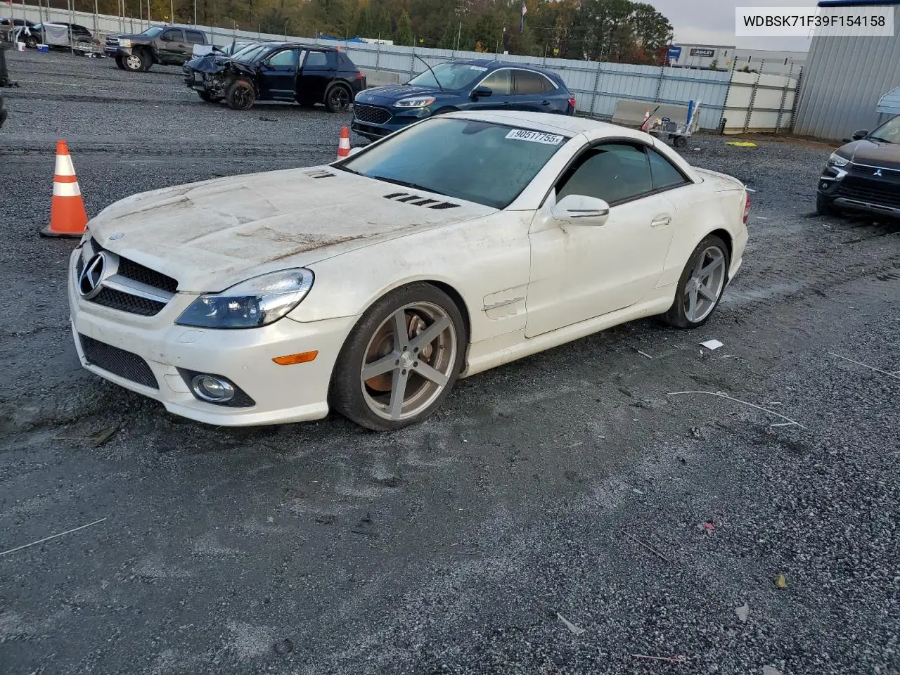 WDBSK71F39F154158 2009 Mercedes-Benz Sl 550