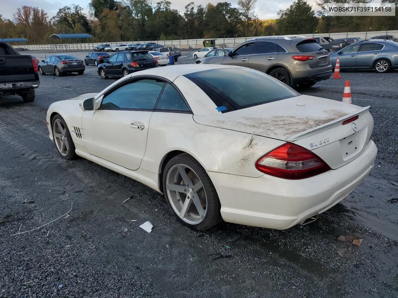 WDBSK71F39F154158 2009 Mercedes-Benz Sl 550