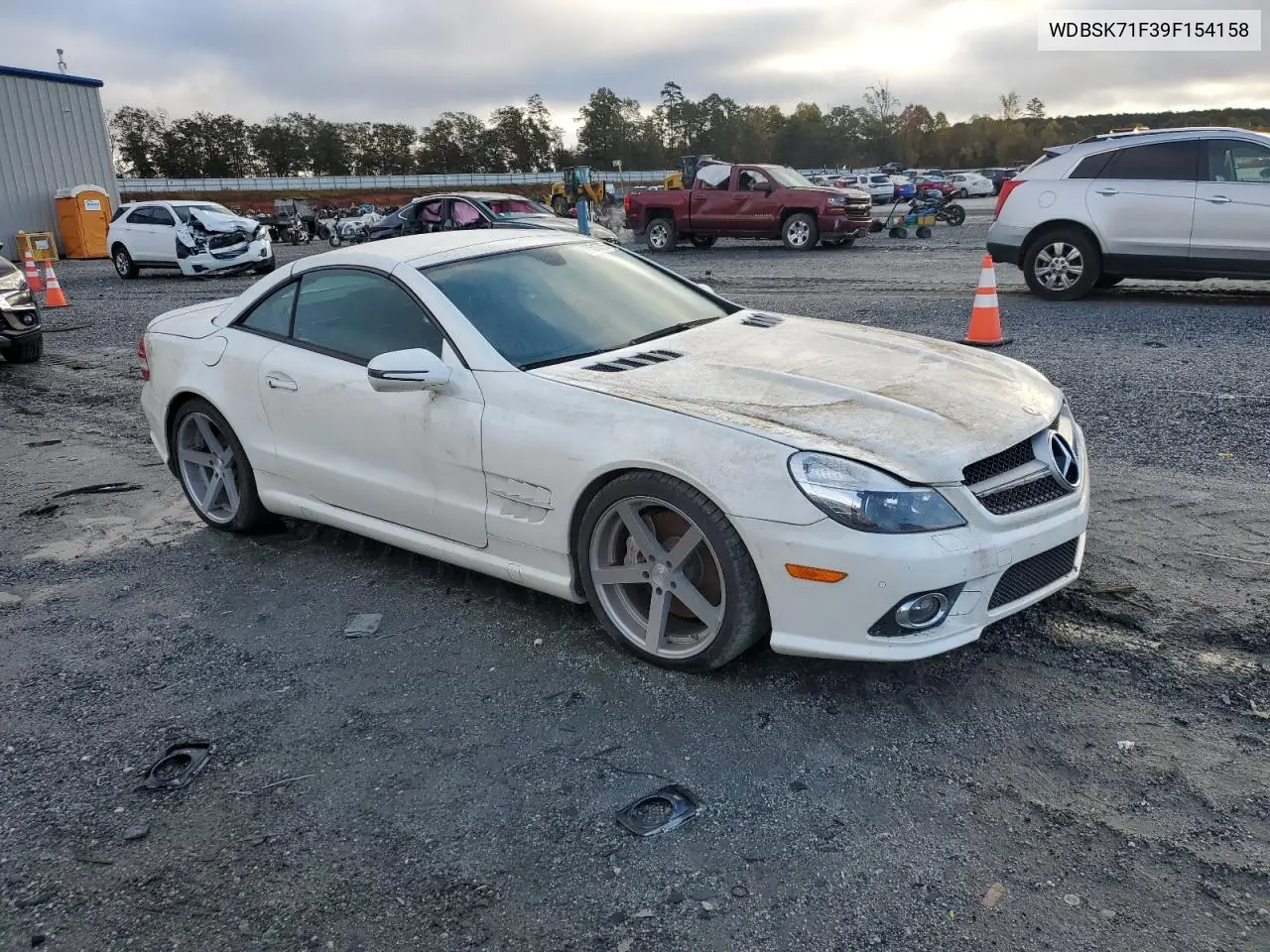 WDBSK71F39F154158 2009 Mercedes-Benz Sl 550