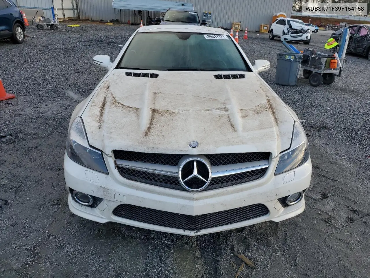 WDBSK71F39F154158 2009 Mercedes-Benz Sl 550