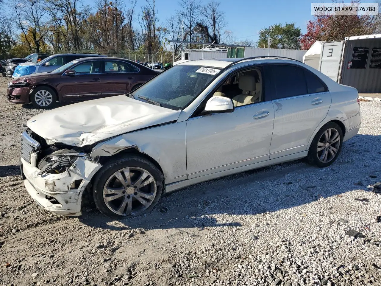 WDDGF81XX9F276788 2009 Mercedes-Benz C 300 4Matic