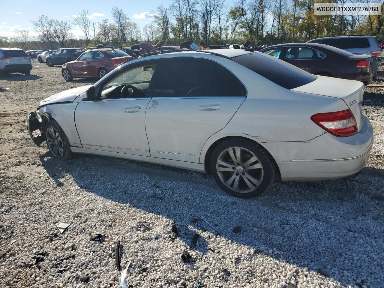 WDDGF81XX9F276788 2009 Mercedes-Benz C 300 4Matic