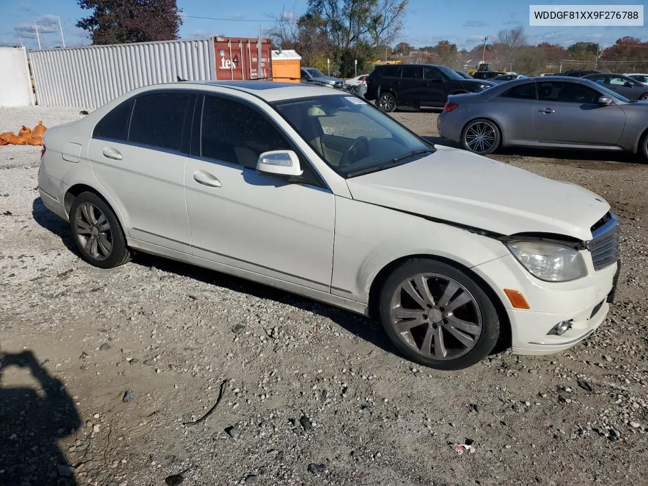 WDDGF81XX9F276788 2009 Mercedes-Benz C 300 4Matic