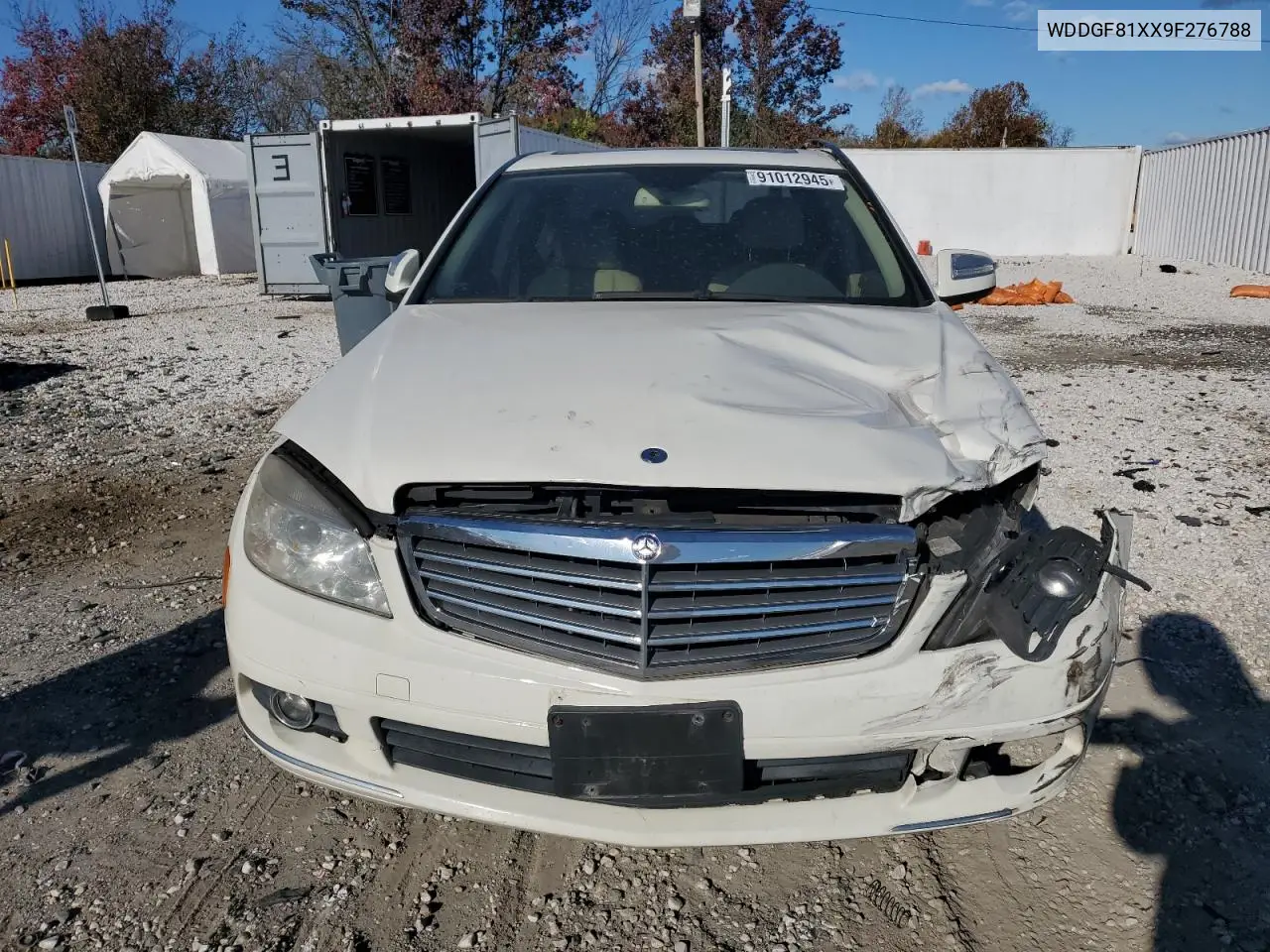 WDDGF81XX9F276788 2009 Mercedes-Benz C 300 4Matic