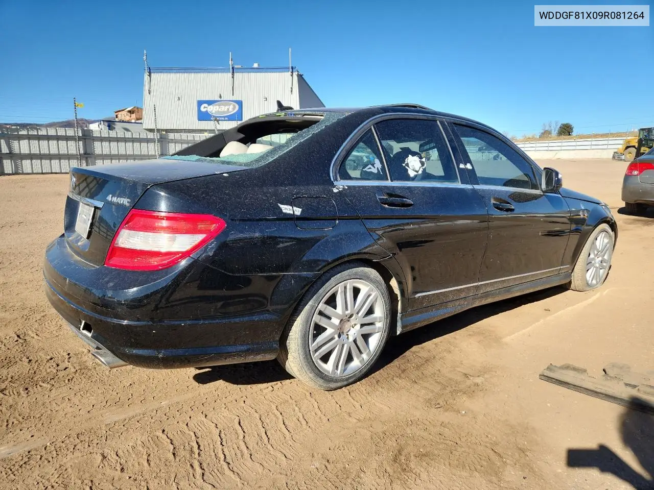 WDDGF81X09R081264 2009 Mercedes-Benz C 300 4Matic