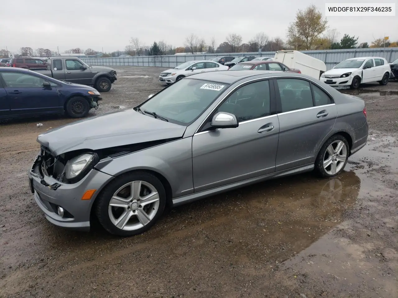 WDDGF81X29F346235 2009 Mercedes-Benz C 300 4Matic