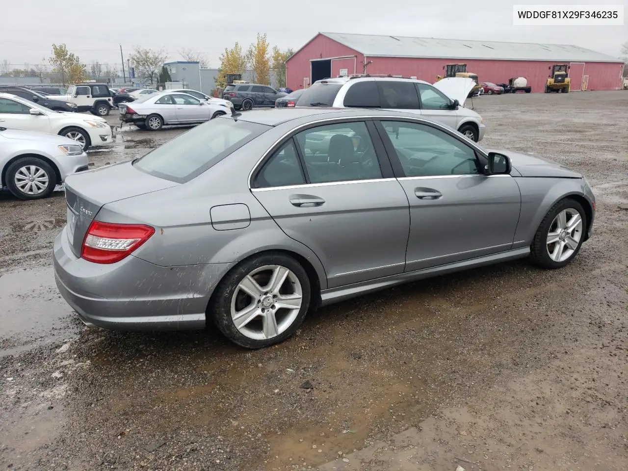 WDDGF81X29F346235 2009 Mercedes-Benz C 300 4Matic
