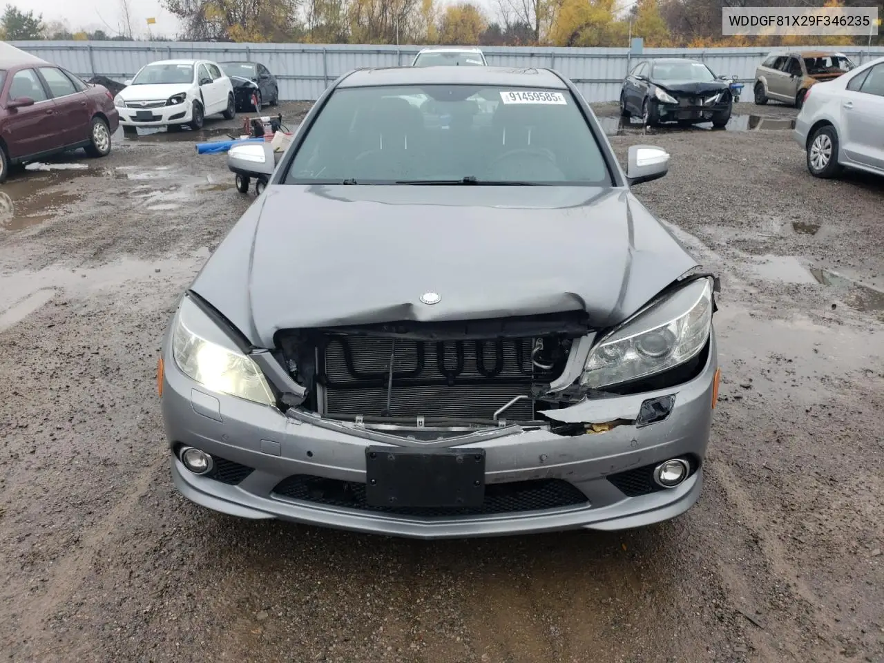 WDDGF81X29F346235 2009 Mercedes-Benz C 300 4Matic