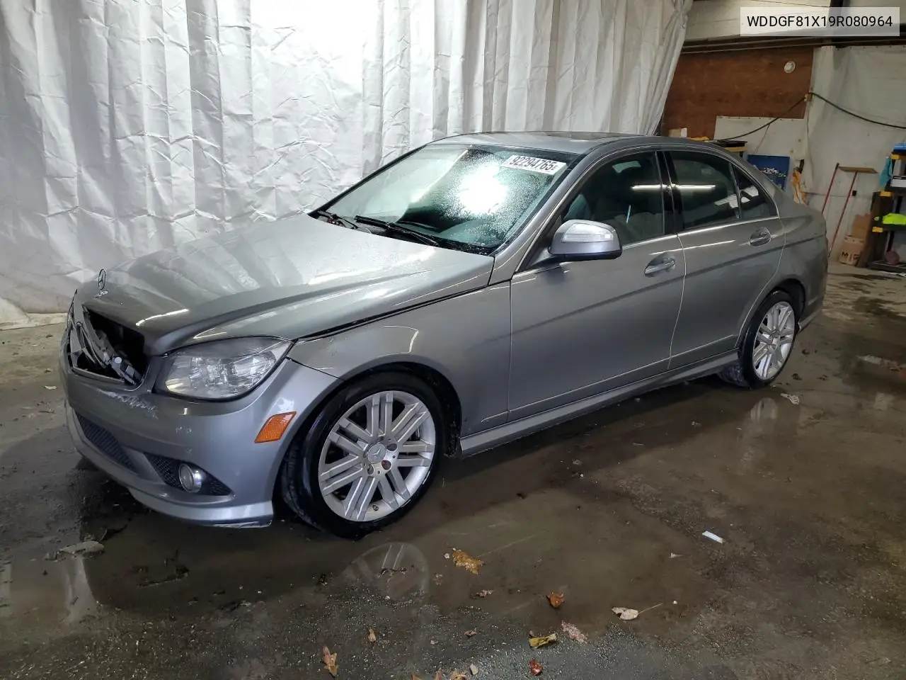 WDDGF81X19R080964 2009 Mercedes-Benz C 300 4Matic