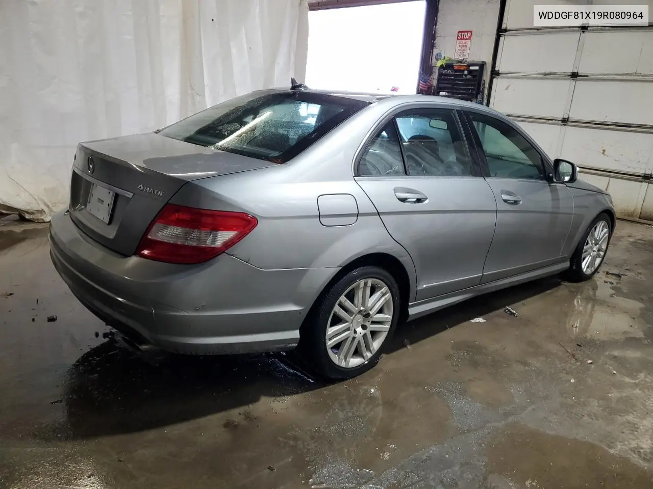 WDDGF81X19R080964 2009 Mercedes-Benz C 300 4Matic